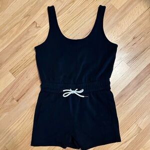 Splendid Navy Sleeveless Romper